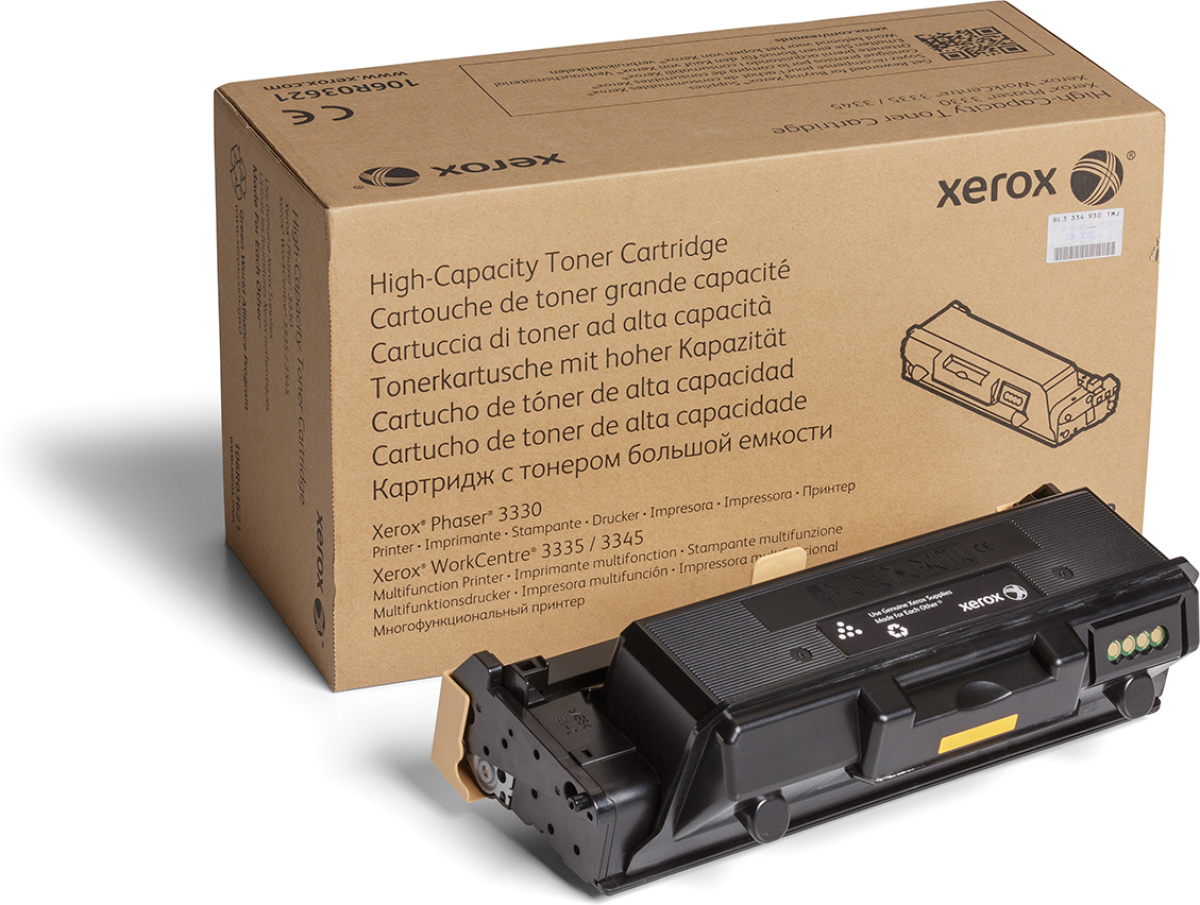 Тонер за лазерен принтер Xerox High-Capacity Toner Cartridge (8.5K) for WorkCentre 3335-3345на ниска цена с бърза доставка - BestPC.BG
