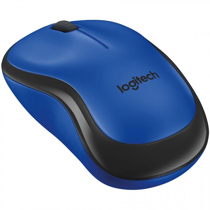Мишка LOGITECH M220 Wireless Mouse - SILENT - BLUEна ниска цена с бърза доставка - BestPC.BG