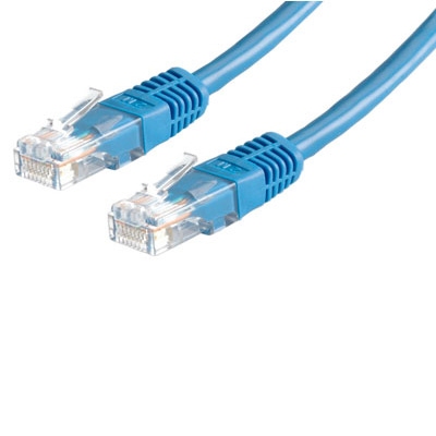 Медна пач корда Patch cable UTP Cat. 5e 3m Krone, Gray-Yell-Redна ниска цена с бърза доставка - BestPC.BG