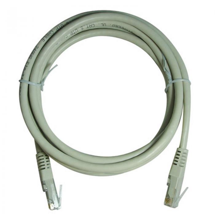 Медна пач корда Patch cable UTP Cat. 6 1m Intellinetна ниска цена с бърза доставка - BestPC.BG