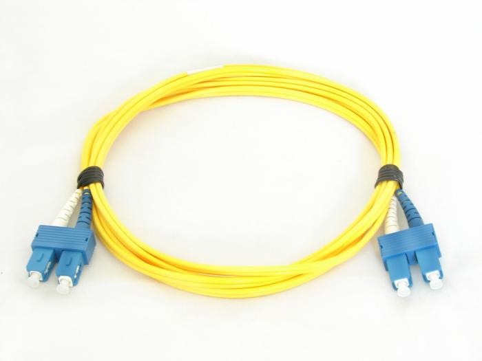 Оптична пач корда Cable Fiber Optic SC-UPC-SC-UPC, 9-125um, Dx, 2mна ниска цена с бърза доставка - BestPC.BG