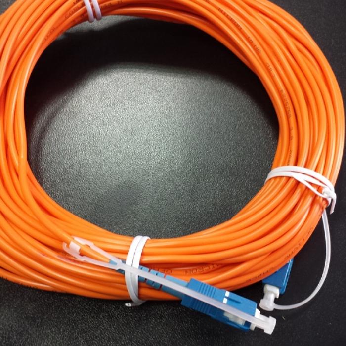 Оптична пач корда Cable Fiber Optic SC-SC, 62.5-125um, Sx, 20m Kroneна ниска цена с бърза доставка - BestPC.BG