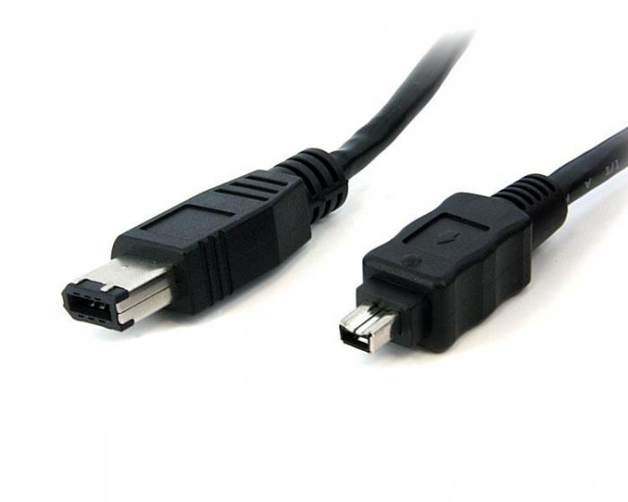 Кабел/адаптер IEEE-1394 cable type 4-6, 1.0m Kroneна ниска цена с бърза доставка - BestPC.BG