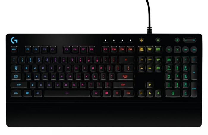 Геймърска Клавиатура Logitech Prodigy G213 920-008093, Чернана ниска цена с бърза доставка - BestPC.BG