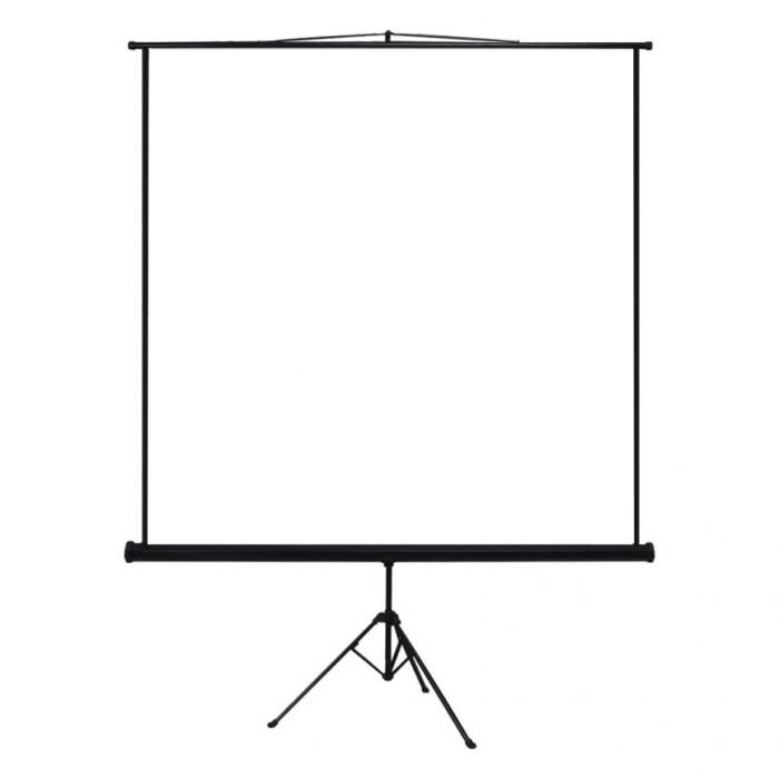 Ръчен прожекционeн екран privileg compact 90", 1.80x1.35m, 4:3, tripodна ниска цена с бърза доставка - BestPC.BG