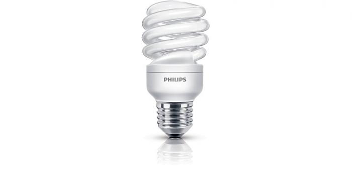 Продукт Philips Енергоспестяваща крушка Economy Twister 12 W (60 W) E27на ниска цена с бърза доставка