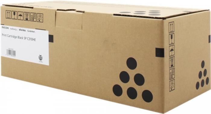 Тонер касета Ricoh SPC310HE, 7200 копия Черенна ниска цена с бърза доставка - BestPC.BG