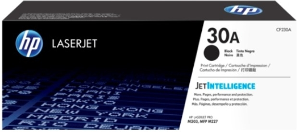Тонер за лазерен принтер HP 30A Black Original LaserJet Toner Cartridge (CF230A)на ниска цена с бърза доставка - BestPC.BG