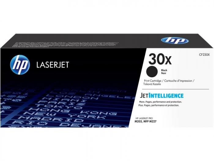 Тонер за лазерен принтер HP 30X High Capacity Black Original LaserJet Toner Cartridge (CF230X)на ниска цена с бърза доставка - BestPC.BG