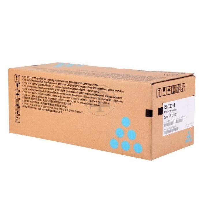 Тонер за лазерен принтер RICOH Print Cartridge Cyan SPC310E, 2800 копия,407641- C340DN-C342DNна ниска цена с бърза доставка - BestPC.BG