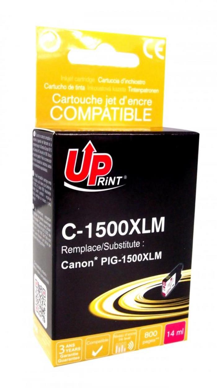 Касета с мастило Мастилница UPRINT PGI1500 Canon, Червенна ниска цена с бърза доставка - BestPC.BG
