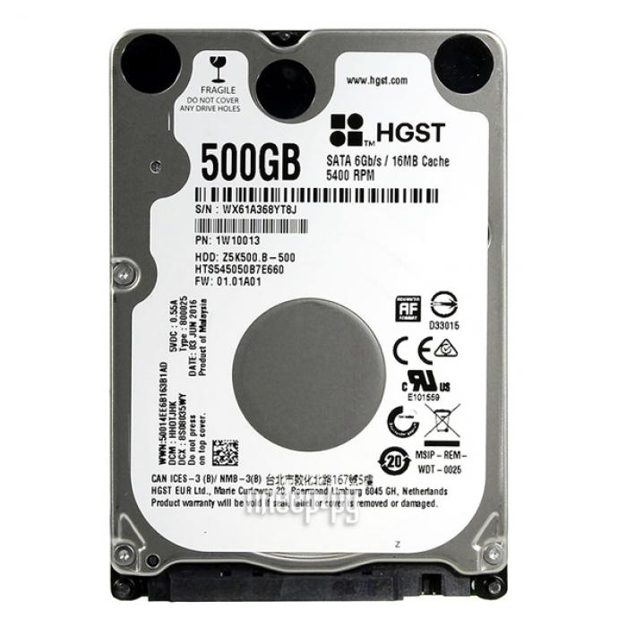 HDD вътрешен HDD 500GB Hitachi Z5K500.B 7mm, 5400rpm, ремаркетиранна ниска цена с бърза доставка - BestPC.BG