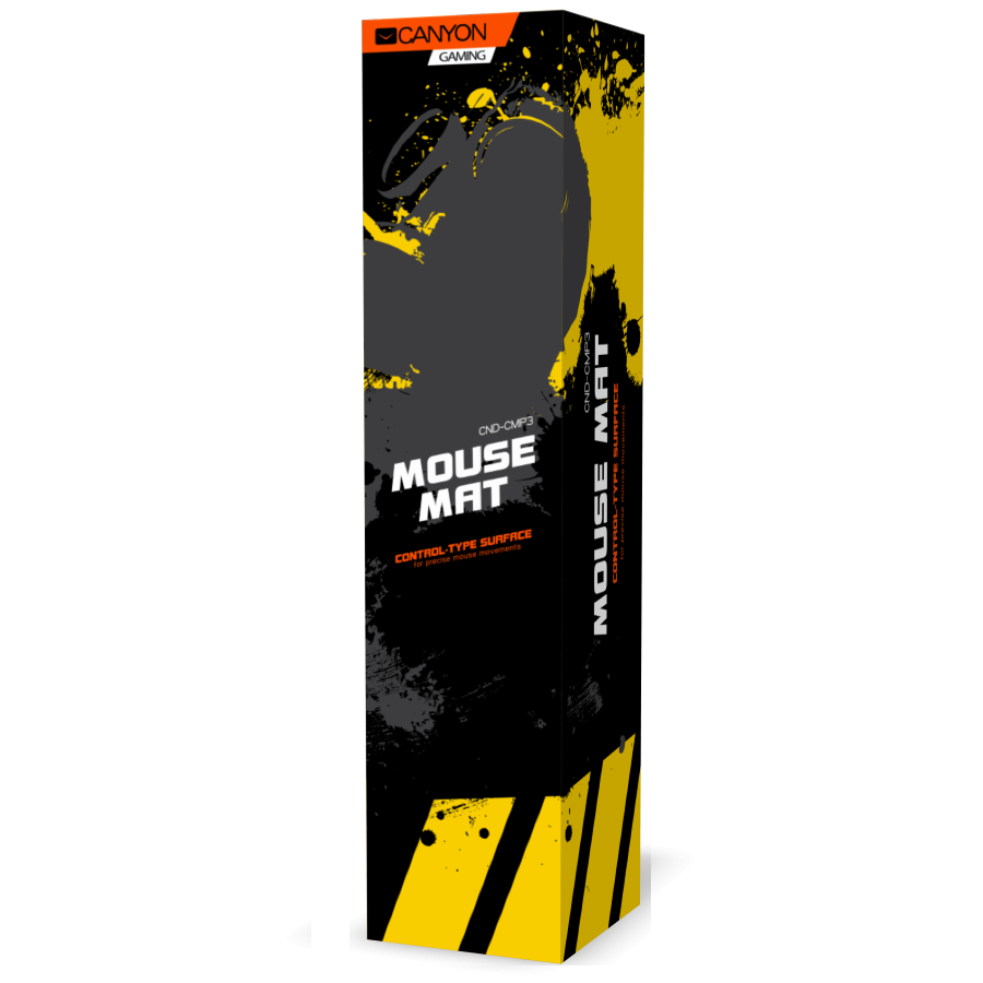 Подложка за мишка Геймърска CANYON Gaming Mouse Pad 350X250X3mmна ниска цена с бърза доставка - BestPC.BG