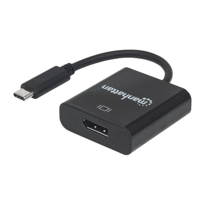 Кабел/адаптер MANHATTAN 152020 :: Конвертор от USB Type C 3.1 към DisplayPortна ниска цена с бърза доставка - BestPC.BG