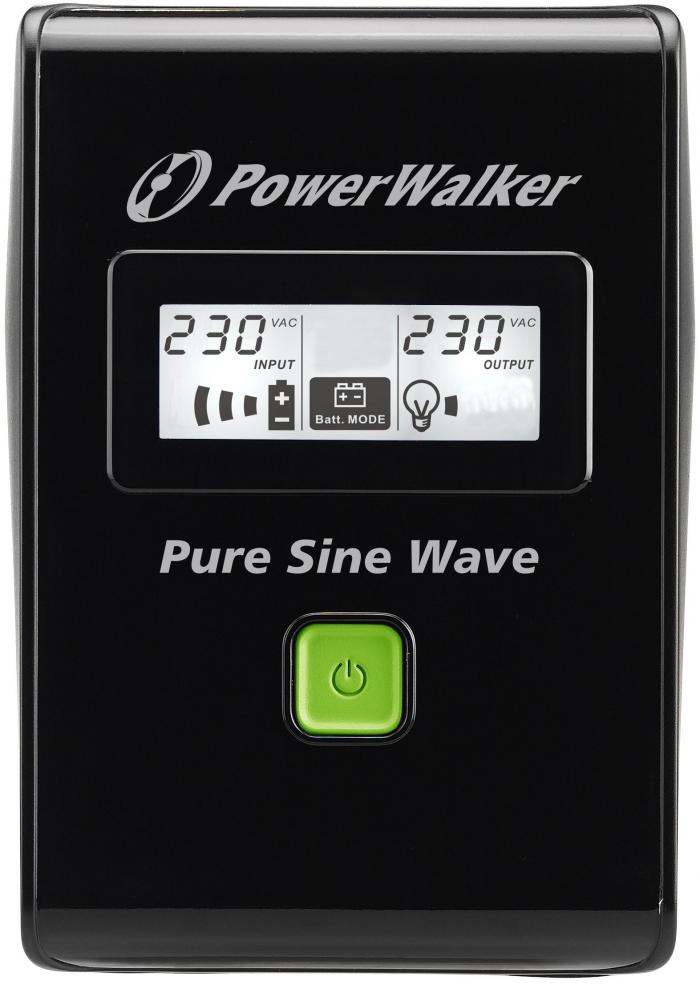 Непрекъсваемо захранване (UPS) UPS POWERWALKER VI 800 SW, 800VA, Line Interactiveна ниска цена с бърза доставка - BestPC.BG