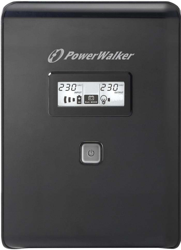 Непрекъсваемо захранване (UPS) UPS POWERWALKER VI 1500 LCD, 1500VA, Line Interactiveна ниска цена с бърза доставка - BestPC.BG