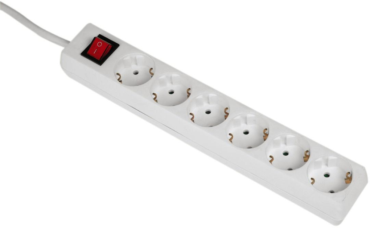 Контакт Разклонител HAMA, 6гнезда, 5м, 108833на ниска цена с бърза доставка - BestPC.BG