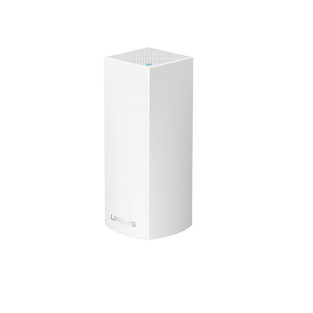 Безжични WiFi Mesh системa Linksys Velop WHW0301, AC2200, Tri-Band (2.4+5+5 GHz), MU-MIMO, 1×WAN, 1×LAN, Mesh Wi-Fi, бялна ниска цена с бърза доставка - BestPC.BG