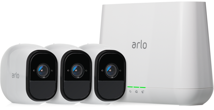 Камера Видео охранителна система Netgear Arlo - включени 3 DAY-NIGHT камера Arlo Proна ниска цена с бърза доставка - BestPC.BG