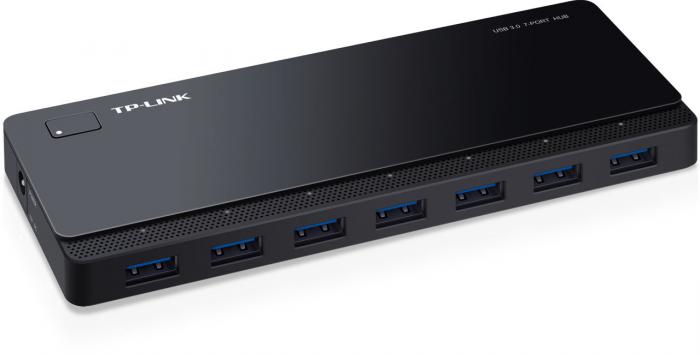 TP-Link UH700 USB 3.0 хъб, 7-портовна ниска цена с бърза доставка - BestPC.BG