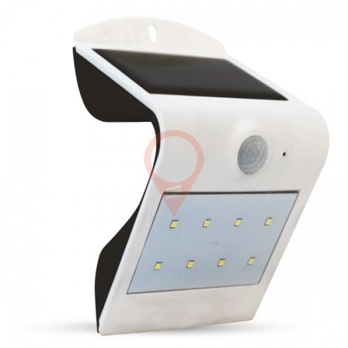 LED Крушка V-Tac LED Соларно Тяло 7096 - 1.5W PIR VT-767 Бялона ниска цена с бърза доставка - BestPC.BG