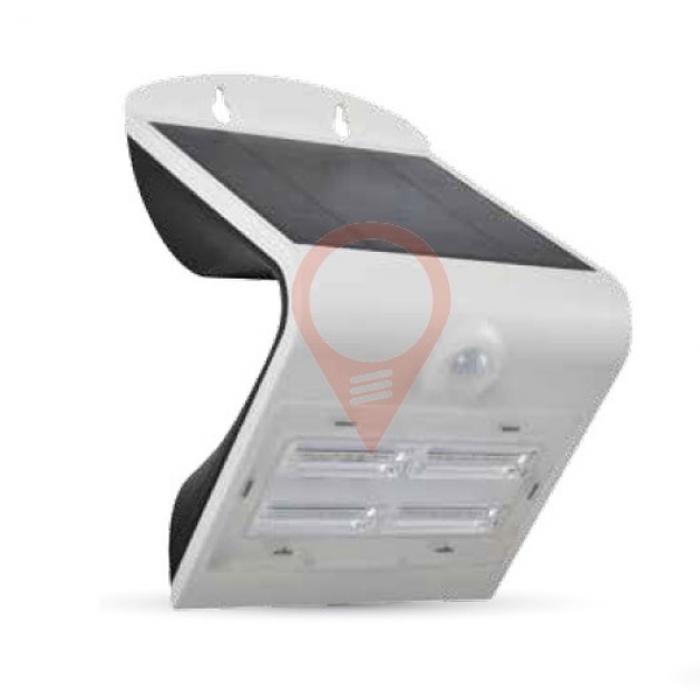 LED Крушка V-Tac LED Соларно Тяло 7523 - 3W PIR VT-768 Бялона ниска цена с бърза доставка - BestPC.BG