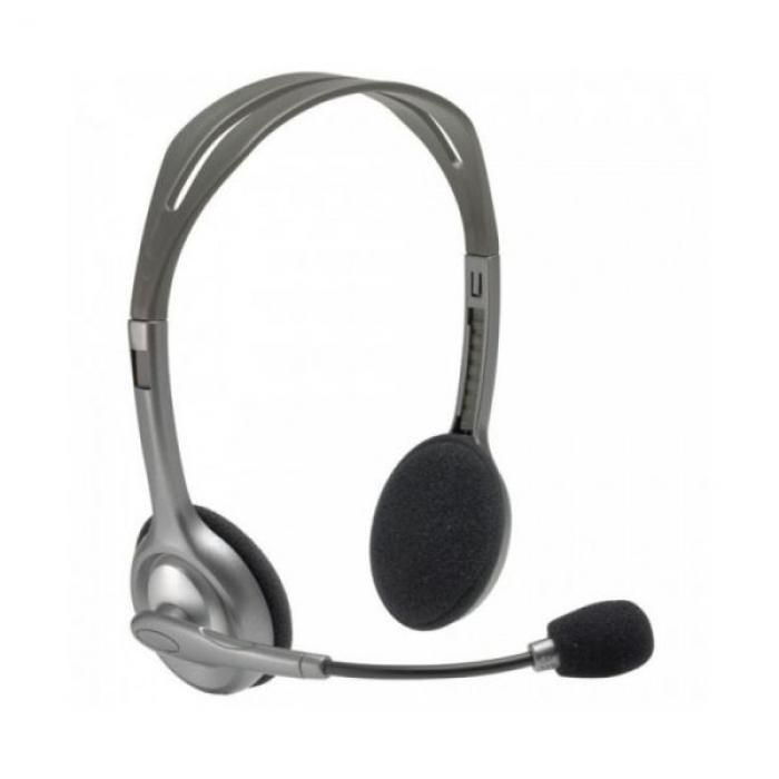 Слушалки Logitech Stereo Headset H110на ниска цена с бърза доставка - BestPC.BG