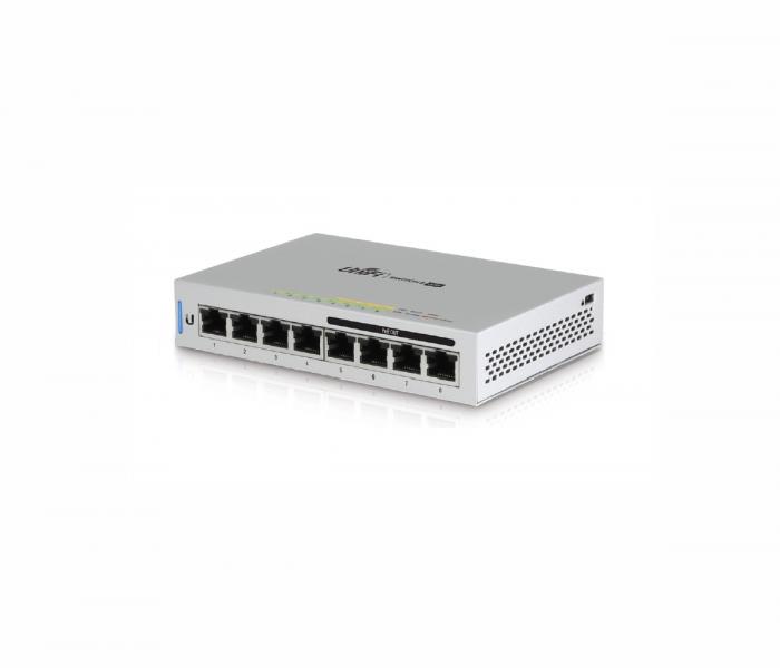 Комутатор/Суич Ubiquiti US-8-60Wна ниска цена с бърза доставка - BestPC.BG