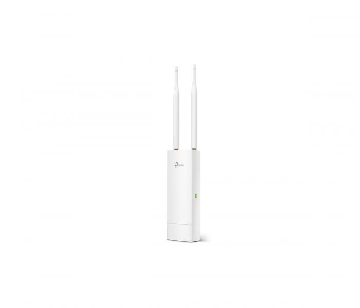 Точка за достъп TP-Link EAP110-Outdoor, 300Mbps, 2.4GHz, 2x3dBi omni антена, IP65 външен монтажна ниска цена с бърза доставка - BestPC.BG