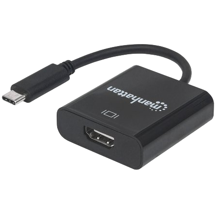Кабел/адаптер MANHATTAN 151788 :: Конвертор от USB Type C 3.1 към HDMIна ниска цена с бърза доставка - BestPC.BG