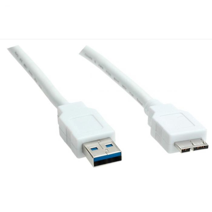 Кабел/адаптер Cable USB3.0 A-Micro A, M-M, 0.8m, S3061на ниска цена с бърза доставка - BestPC.BG