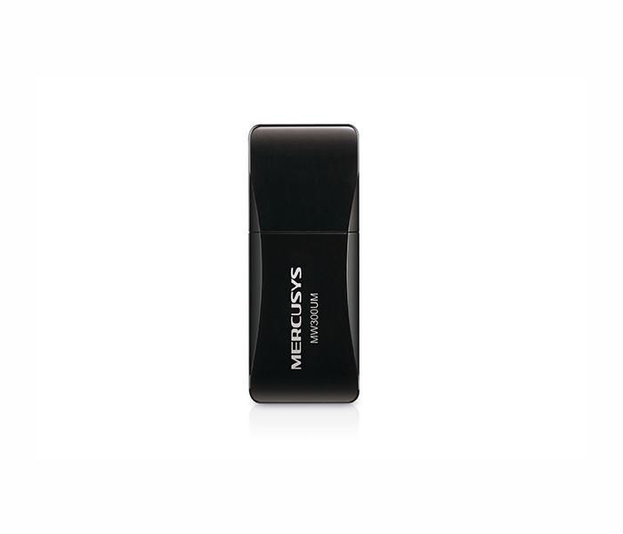 Мрежова LAN карта/адаптер Mercusys MW300UM, USB 2.0, N300, Mini Size, Realtek, 2T2R, 2.4Ghz, 802.11b-g-nна ниска цена с бърза доставка - BestPC.BG