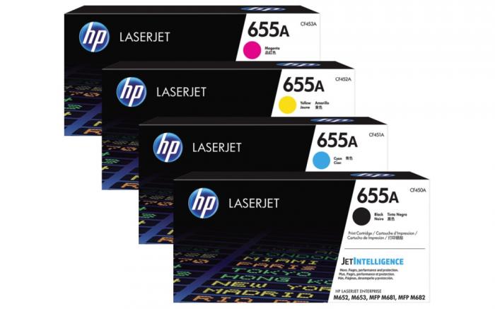Тонер за лазерен принтер HP 655A Black Original LaserJet Toner Cartridge (CF450A)на ниска цена с бърза доставка - BestPC.BG