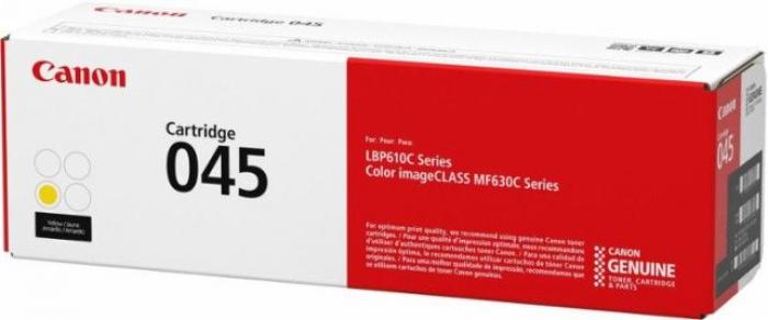 Тонер за лазерен принтер Canon CRG-045H, оригинален, за Canon i-SENSYS LBP610 / MF630, жълтна ниска цена с бърза доставка - BestPC.BG