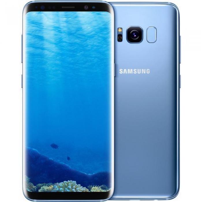 Смартфон Samsung SM-G950F GALAXY S8 64GB, Coral Blueна ниска цена с бърза доставка - BestPC.BG