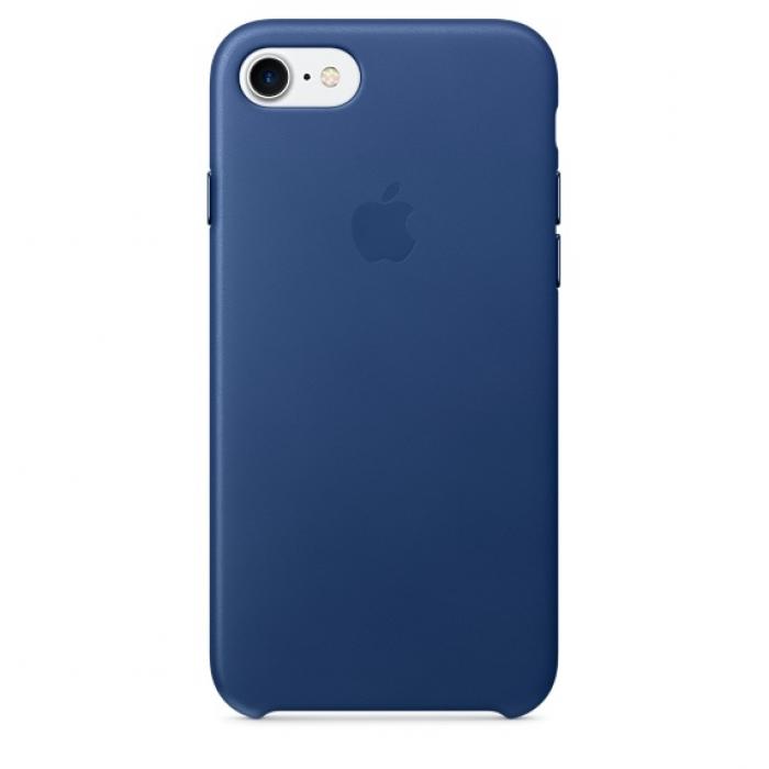 Калъф за смартфон Apple iPhone 7 Leather Case - Sapphireна ниска цена с бърза доставка