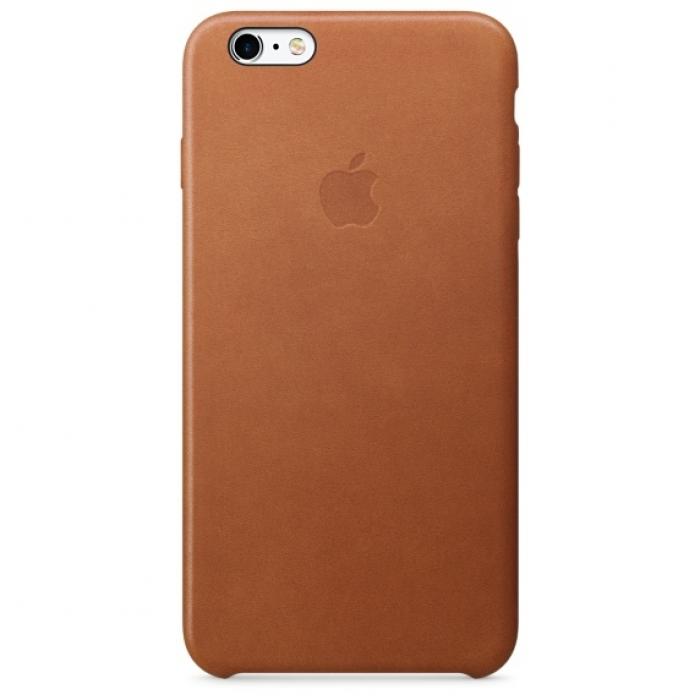 Калъф за смартфон Apple iPhone 6s Plus Leather Case - Saddle Brownна ниска цена с бърза доставка - BestPC.BG