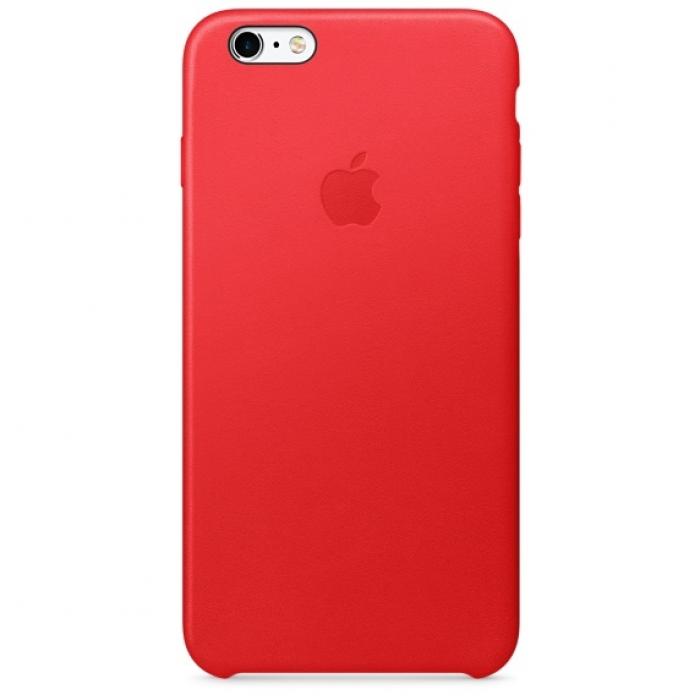 Калъф за смартфон Apple iPhone 6s Plus Leather Case - (PRODUCT)REDна ниска цена с бърза доставка - BestPC.BG