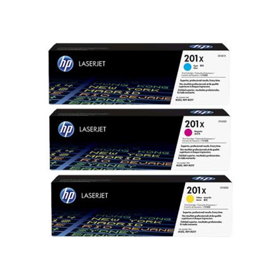 Тонер за лазерен принтер HP 201X Original LaserJet cartridge; black; 2300 Page Yield ; 3 - packна ниска цена с бърза доставка