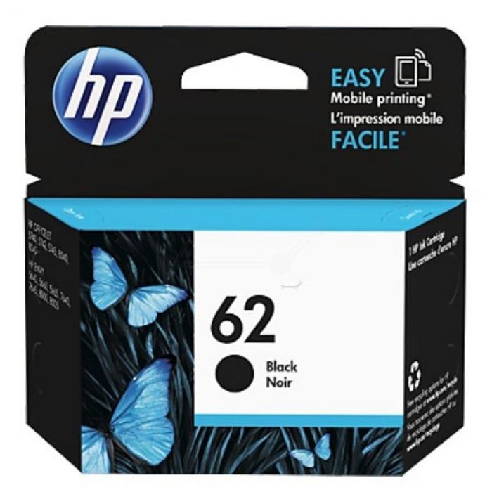 Касета с мастило HP 62 Standard Original Ink Cartridge; Black; Page Yield 200; HP ЕNVY 5640; 7640на ниска цена с бърза доставка - BestPC.BG