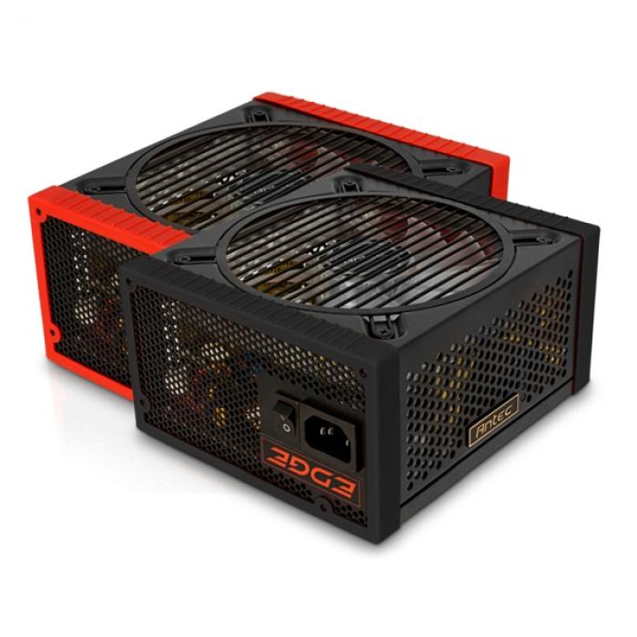 Захранване PSU Antec EDGE 550W, EDG550, 80+Gold Fully Modularна ниска цена с бърза доставка - BestPC.BG