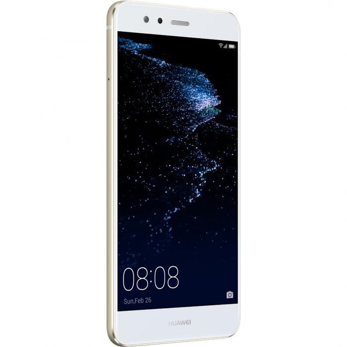 Смартфон Huawei P10 Lite DUAL SIM, 5.2” FHD, Kirin 658 Octa- core, 3GB RAM, 32GB, LTE, Бялна ниска цена с бърза доставка