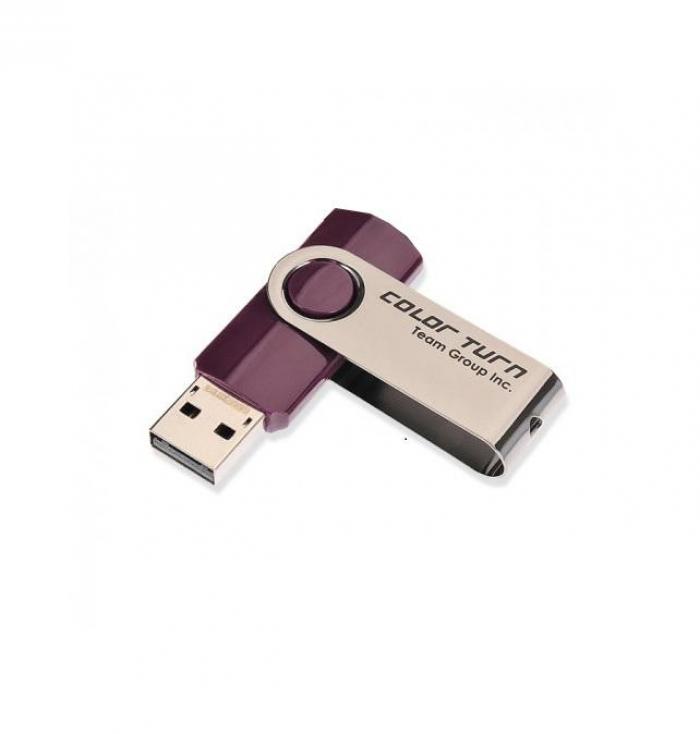 USB флаш памет USB памет Team Group E902, 4GB, USB 2.0, Лилавна ниска цена с бърза доставка