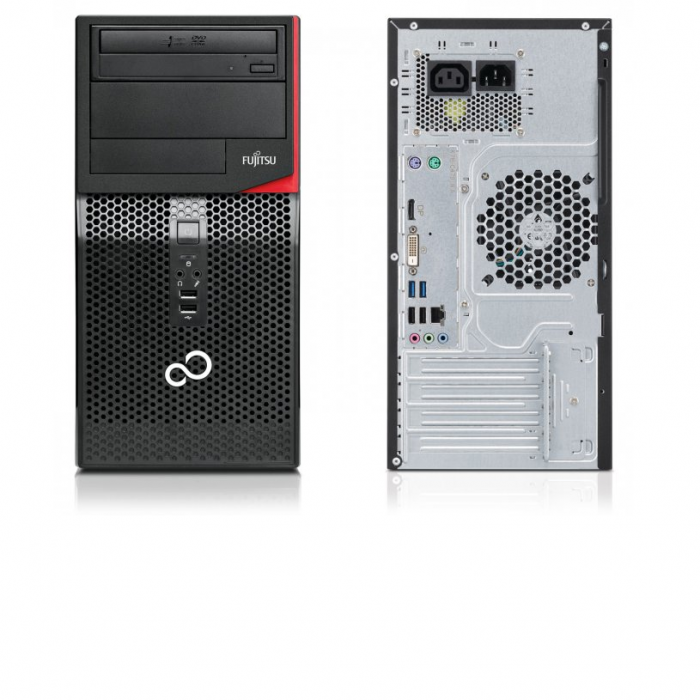 Компютър Fujitsu P556-2-, Intel Core i7-7700 3.60Ghz, 8GB, 1TB , Intel HD Graphics 630, Черенна ниска цена с бърза доставка