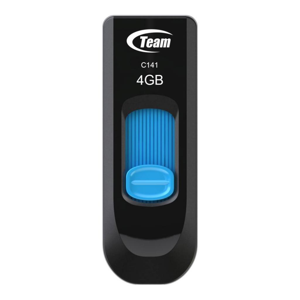 USB флаш памет USB памет Team Group C141, 4GB, USB 2.0, Синна ниска цена с бърза доставка