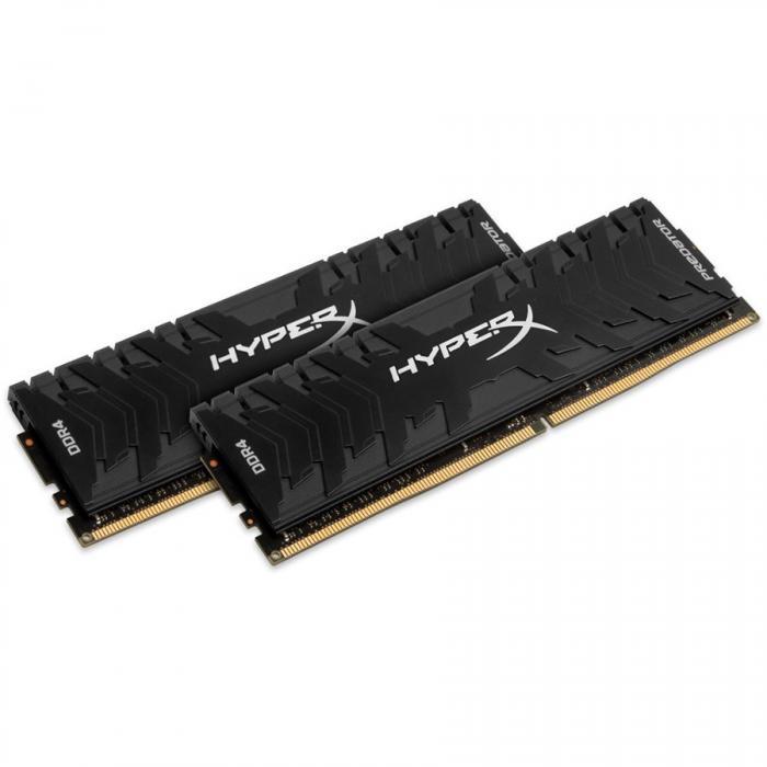 Памет Kingston 16GB 3333MHz DDR4 CL16 DIMM (Kit of 2) XMP HyperX Predatorна ниска цена с бърза доставка - BestPC.BG