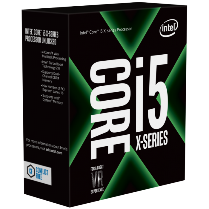 Процесор Intel Core i5-7640X, 4.0GHz, 6MB, 112W, LGA2066на ниска цена с бърза доставка - BestPC.BG