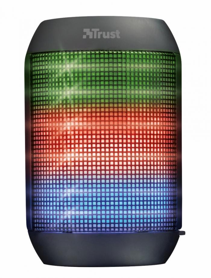 Колонки TRUST Ziva Wireless Bluetooth Speaker with party lightsна ниска цена с бърза доставка - BestPC.BG
