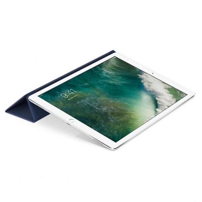 Калъф за таблет Apple Leather Smart Cover for 12.9-inch iPad Pro - Midnight Blueна ниска цена с бърза доставка