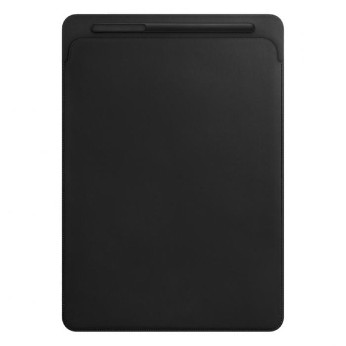 Калъф за таблет Apple Leather Sleeve for 12.9-inch iPad Pro - Blackна ниска цена с бърза доставка - BestPC.BG